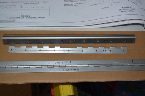 Hinge holes complete