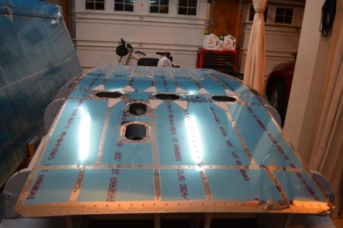 Finally, all done with the bottom skin