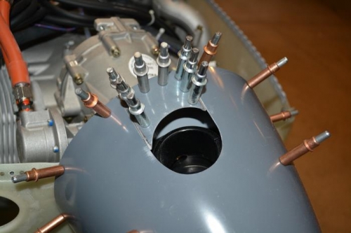 trial fit of gap filler