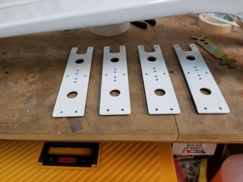 Painted teh wheel fairing brackets as well