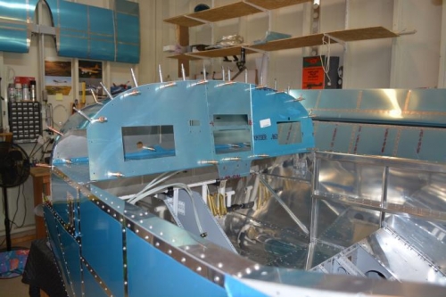 old style instrument panel (temporary)