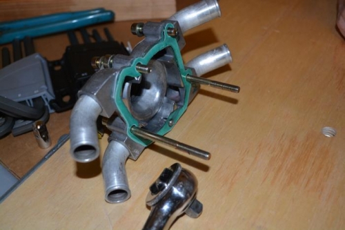 pretty easy to remove...hope it doesn't leak later on