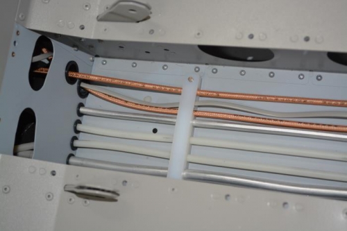 cables run through seat area