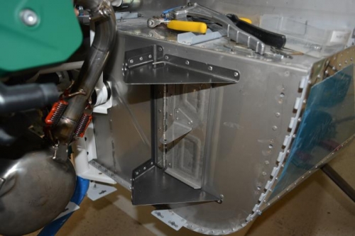 now riveted in place