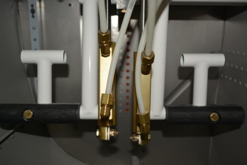 gasket smeared across first set of holes