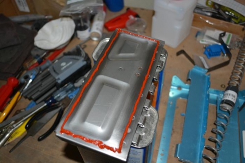 RTV applied to door (2nd try)