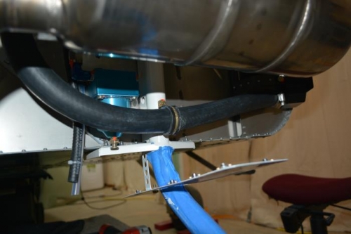 lower hose install