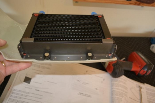 cooler guides attached