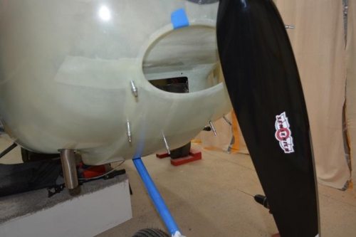 air dcut secure in place to check fit