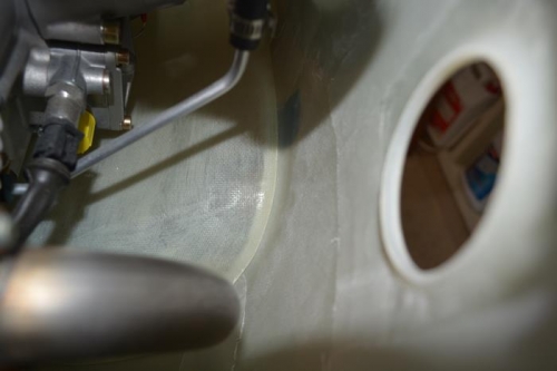 still need to trim around inlet scoop