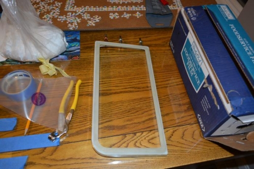 duct interface ready for epoxy