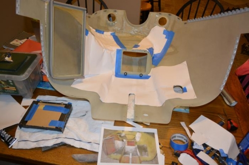 created heat shield templates