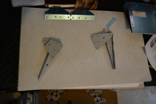 new ribs primed and ready to rivet