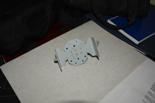 rivets countersunk on bottom side