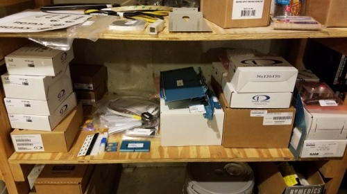 everything inventoried and put away