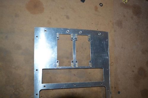 plate nuts installed