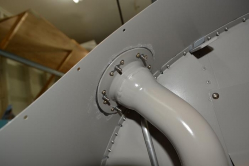 clamped down and sealed