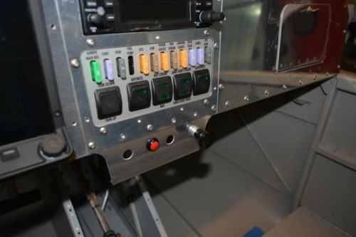 control added to front panel