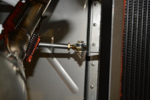 cabin heat door now working