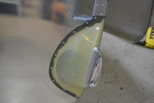 pro sealed in place...without too much mess