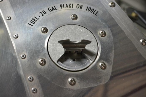 vent hole added to fuel cap