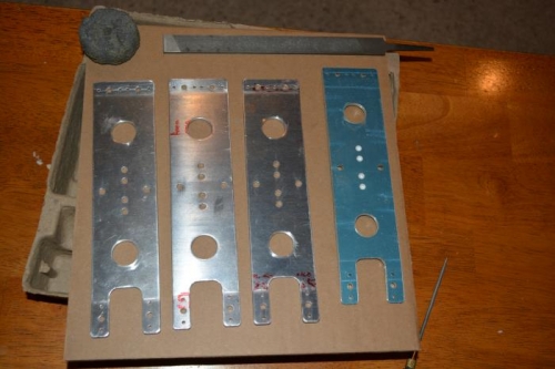 Deburring wheel fairing brackets