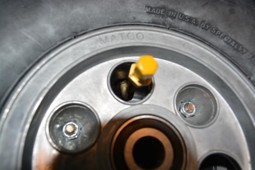 valve stem for front tire