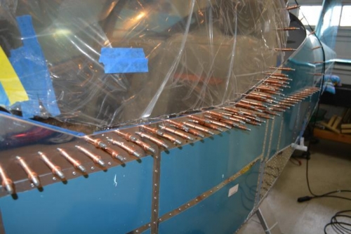 Left side canopy holes complete