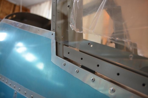 sanded down the edge to clear weld