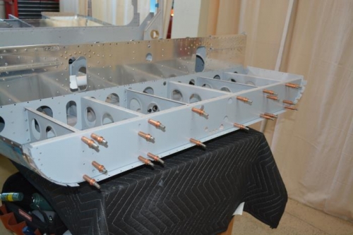 bulkhead ready for rivets