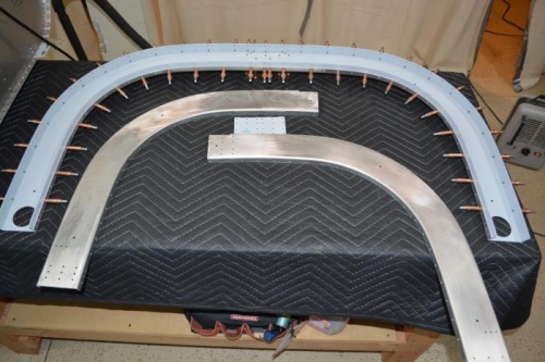 Primed both sides of the strap and the inside of the roll bar