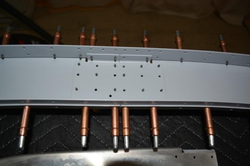 Primed both side of each splice plate