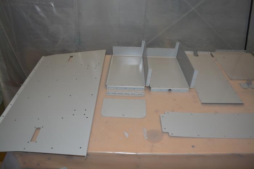 various tunnel covers and map box painted