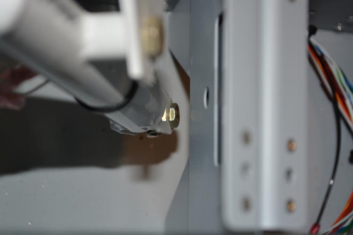 no more contact with the stick movement