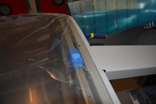 canopy positioned aft