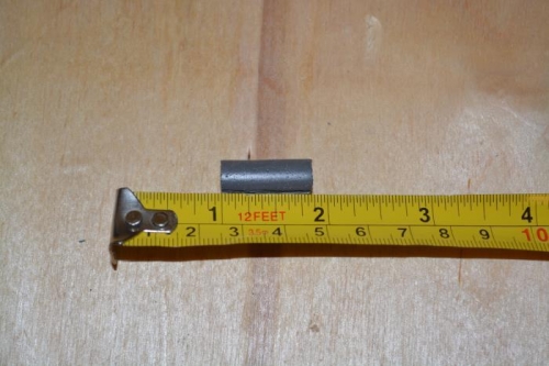 yielded two cylinders about 7/8