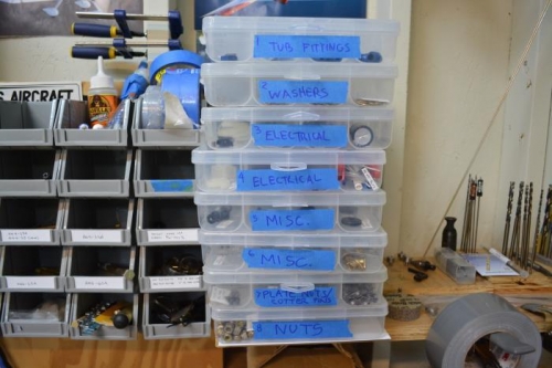 Endless storage containers of all sorts of stuff