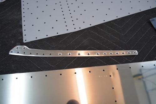 Doublers prepped and ready to rivet