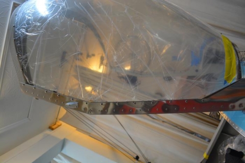 right side rivets and screws complete