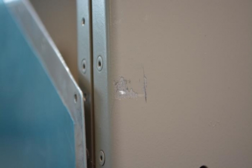 just cosmetic, but it means re-painting