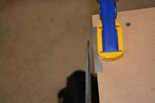 Figured best technique to remove material from wedges