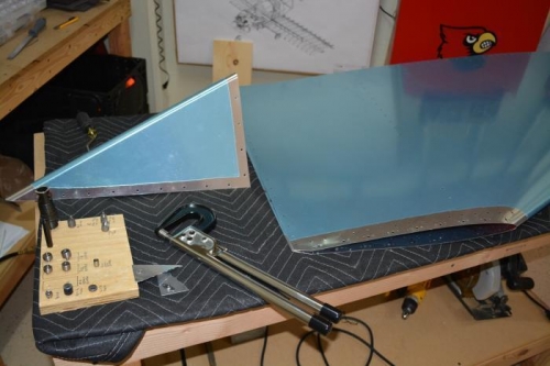 Drill and deburr prep for VS skins