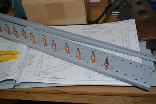 cleco prior to setting rivets