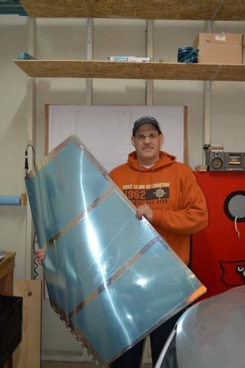 me holding old VS, currently using as practice until the new one arrives