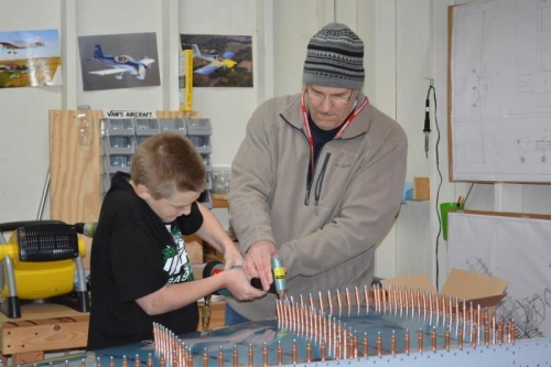 Benjamin (#3 son) helped too