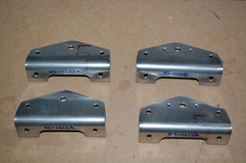 HS-1213 parts seperated, deburred and countersunk