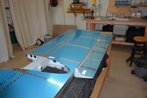 another shot with trim tab in place...ok, I'm getting anxious