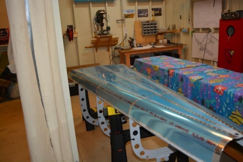 A lot of rivets but this section is complete