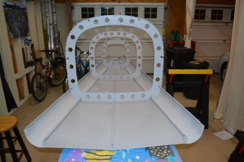 Looks like the airplane is starting to take form