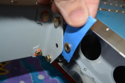 View as I slid the washer into place